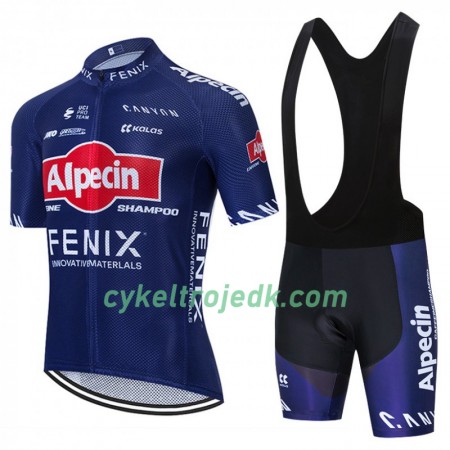 Cykeltøj + Bib Cykelshorts 2020 Alpecin-Fenix N001